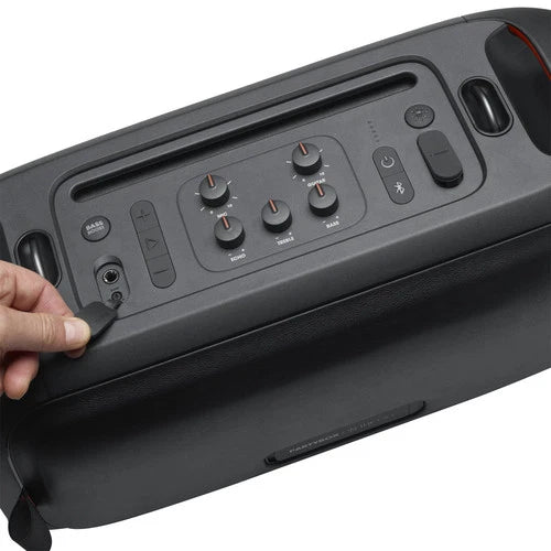 BOCINA JBL PARTYBOX ON-THE-GO ESSENTIAL CON MICROFONO